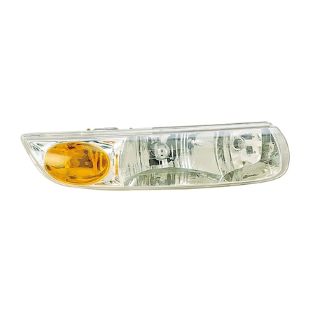 Eagle Eyes RH HEADLAMP ASSY COMPOSITE; INCLUDES PARK/SIGNAL LAMPS; SL 00-02 GM226-B001R